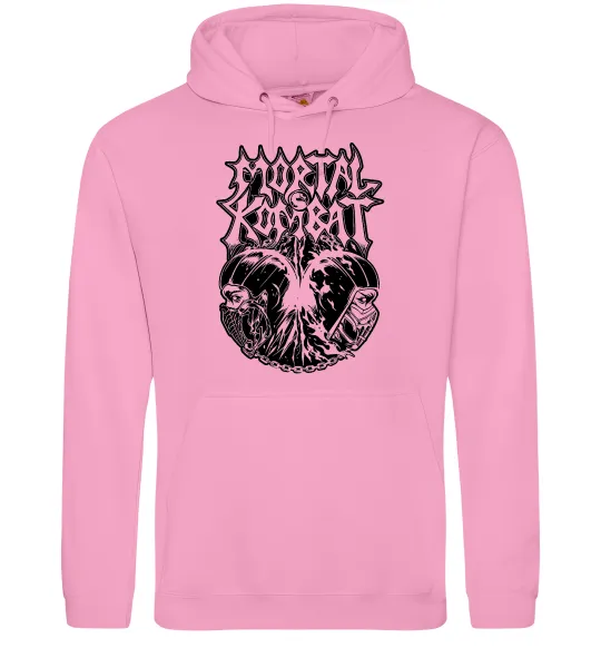 Жіноча толстовка (худі) Mortal Kombat art Рожевий фото