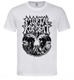 Мужская футболка Mortal Kombat art Белый Мужская футболка Mortal Kombat art Белый фото