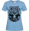 Женская футболка Mortal Kombat art Голубой фото
