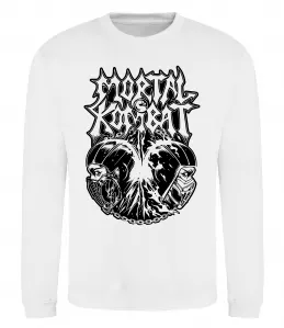 Свитшот Mortal Kombat art Белый фото