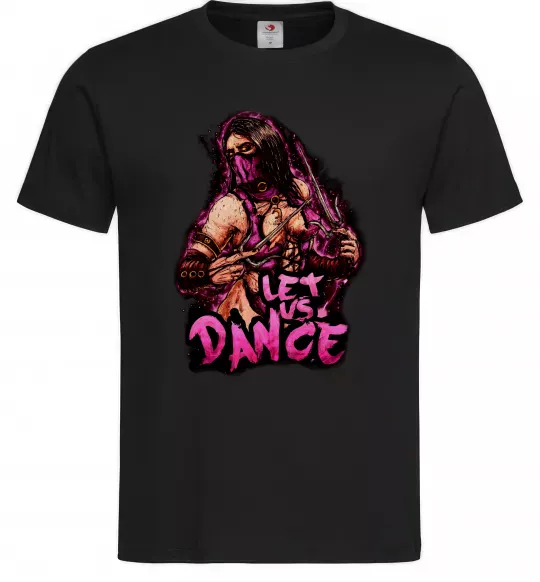 Мужская футболка Mortal Kombat Mileena Черный фото