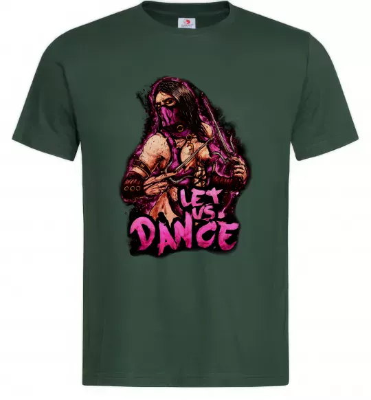 Мужская футболка Mortal Kombat Mileena Темно-зеленый фото