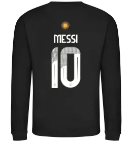 Свитшот Messi 10 Аргентина Черный фото