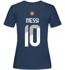 Жіноча футболка Messi 10 Аргентина
