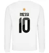 Світшот Messi 10 Аргентина Білий фото