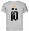 Чоловіча футболка Messi 10 Аргентина Сірий фото