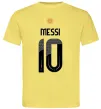 Чоловіча футболка Messi 10 Аргентина Лимонний фото