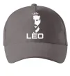 Кепка Leo portrait Сірий фото