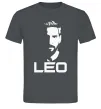 Мужская футболка Leo portrait Графит фото