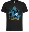 Чоловіча футболка Lionel Messi з кубком Чорний фото