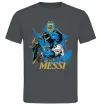 Чоловіча футболка Lionel Messi з кубком Графіт фото