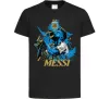 Дитяча футболка Lionel Messi з кубком Чорний фото