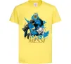 Дитяча футболка Lionel Messi з кубком Лимонний фото