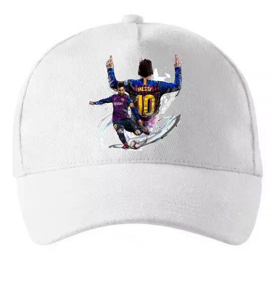 Кепка Messi Barcelona Белый фото