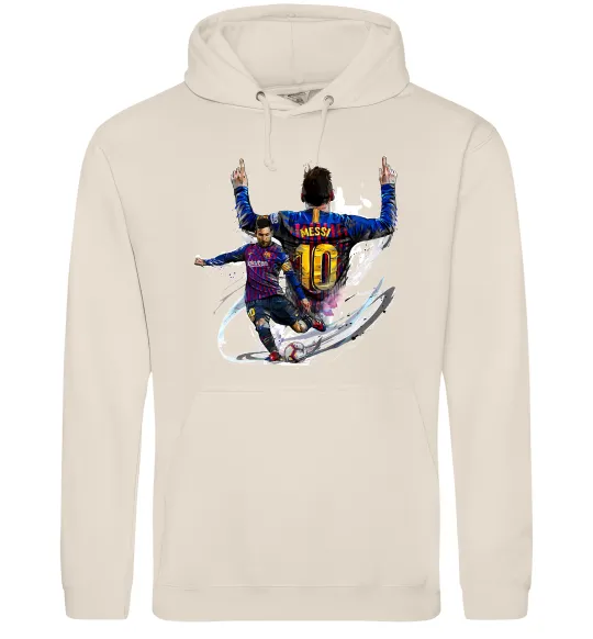 Мужская толстовка (худи) Messi Barcelona Таш фото