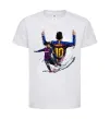 Дитяча футболка Messi Barcelona Білий фото