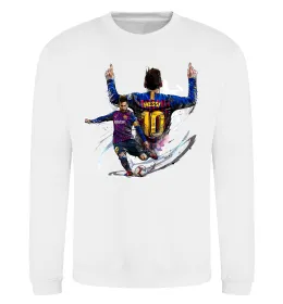Свитшот Messi Barcelona Белый фото