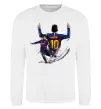 Світшот Messi Barcelona Білий фото