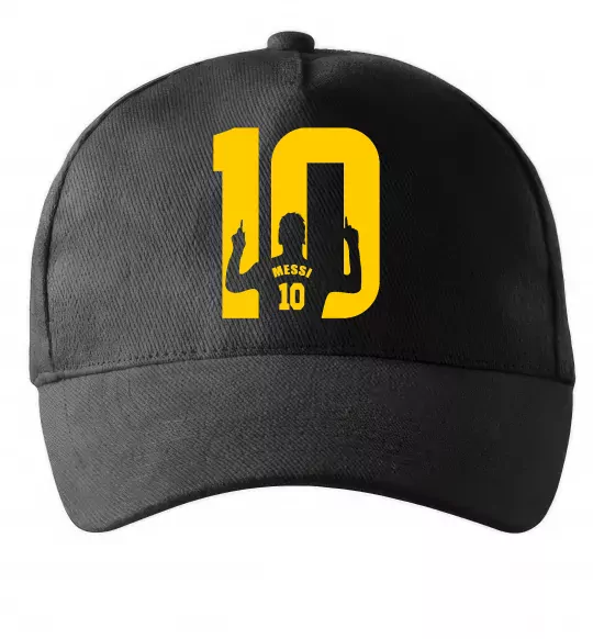 Кепка Messi 10 Чорний фото