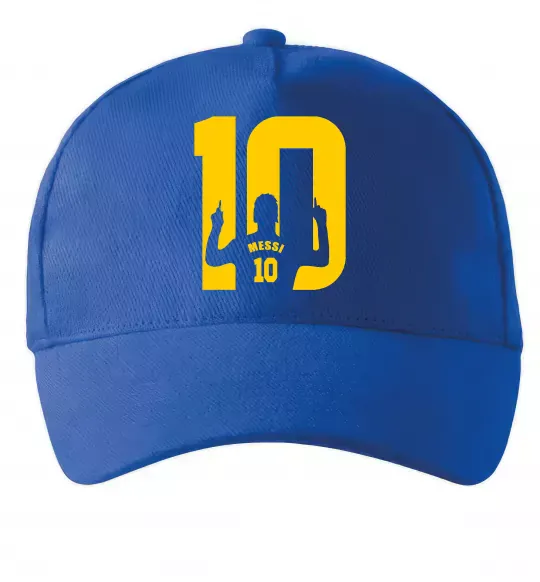 Кепка Messi 10 Яскраво-синій фото