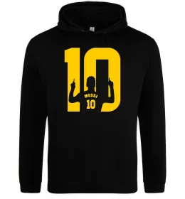 Женская толстовка (худи) Messi 10 Черный фото
