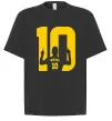 Футболка Оверсайз Messi 10 Черный фото