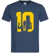 Мужская футболка Messi 10 Темно-синий фото