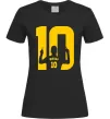 Женская футболка Messi 10 Черный фото