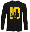 Лонгслив Messi 10 Черный фото