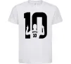 Дитяча футболка Messi 10 Білий фото