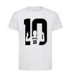 Дитяча футболка Messi 10 Білий фото