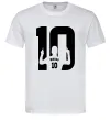 Мужская футболка Messi 10 Белый фото