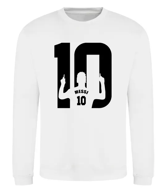 Свитшот Messi 10 Белый фото