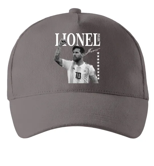 Кепка Lionel Messi підпис Серый фото