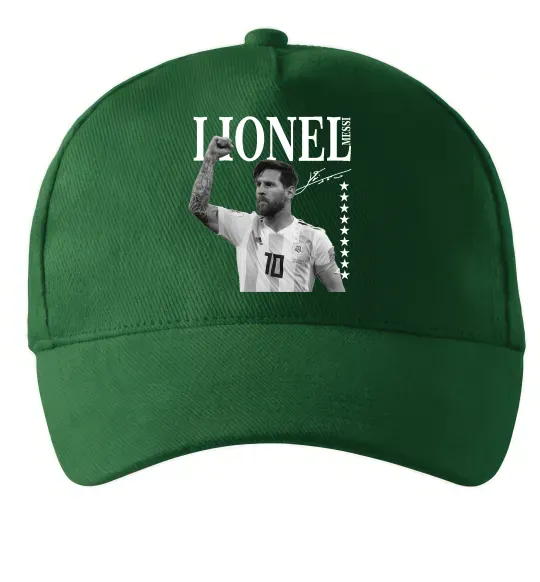 Кепка Lionel Messi підпис Темно-зеленый фото