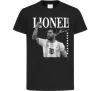 Детская футболка Lionel Messi підпис Черный фото