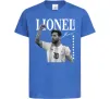 Детская футболка Lionel Messi підпис Ярко-синий фото