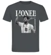 Чоловіча футболка Lionel Messi підпис Графіт фото