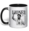 Чашка с цветной ручкой Lionel Messi підпис Черный Чашка с цветной ручкой Lionel Messi підпис Черный фото