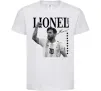 Детская футболка Lionel Messi підпис Белый фото