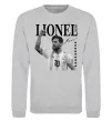 Світшот Lionel Messi підпис Сірий меланж фото