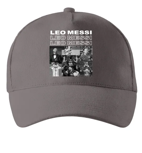 Кепка Messi колаж Серый фото