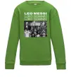 Детский Свитшот Messi колаж Лаймовый фото