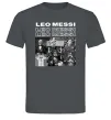 Мужская футболка Messi колаж Графит фото