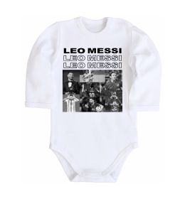 Детский боди Messi колаж