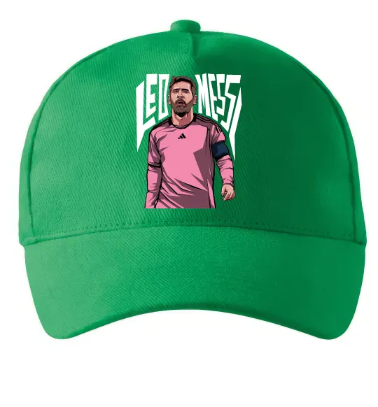Кепка Leo Messi art Зелений фото