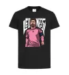 Дитяча футболка Leo Messi art Чорний фото