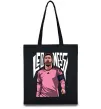 Эко-сумка Leo Messi art Черный фото