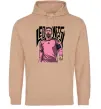 Чоловіча толстовка (худі) Leo Messi art Пісочний фото