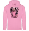 Женская толстовка (худи) Leo Messi art Розовый фото